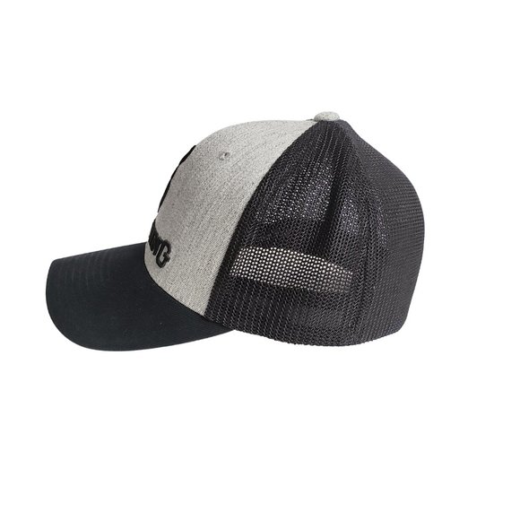 Browning Gray Wool Meshback Baseball Hat Men's Small Medium - Picture 4 of 10